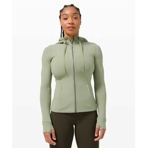 Lululemon Hooded Define Jacket *Nulu Rosemary Green Size 6